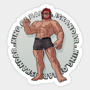 King of bara, Iskandar Sticker